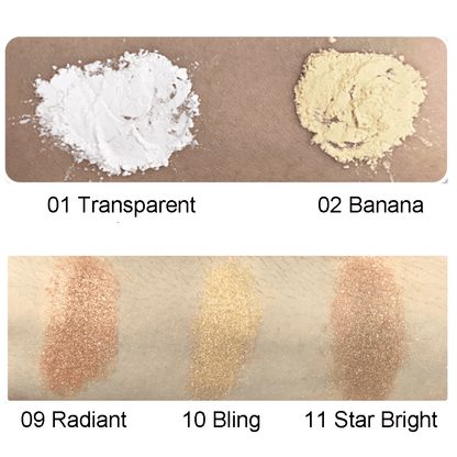 11 color setting powder loose finished powder oil control