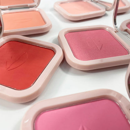 6 color blush contour palette blusher high pigmented flawless