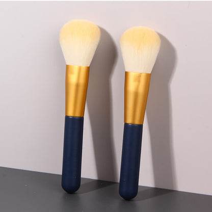 2 color brush blush setting powder highlighter eyeshadow brushes