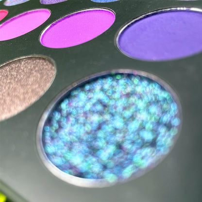 35 color matte eyeshadow palette high pigmented black palette