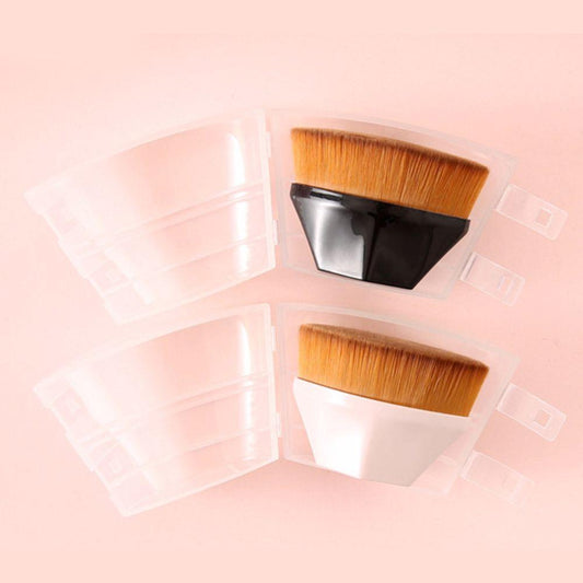 2 color No.55 foundation powder brush soft portable