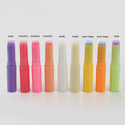 10 color fruit lip balm repair exfoliation moisturizing lip care