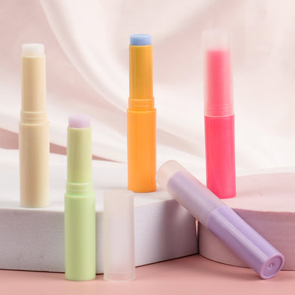 10 color fruit lip balm repair exfoliation moisturizing lip care