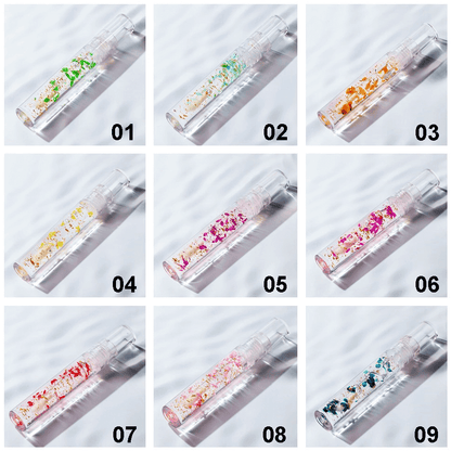10 color clear lip oil petal temperature change color lipgloss