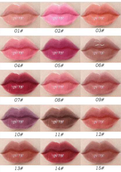 39 color lip gloss nude lip tint high pigmented waterproof private label (color 01-33)