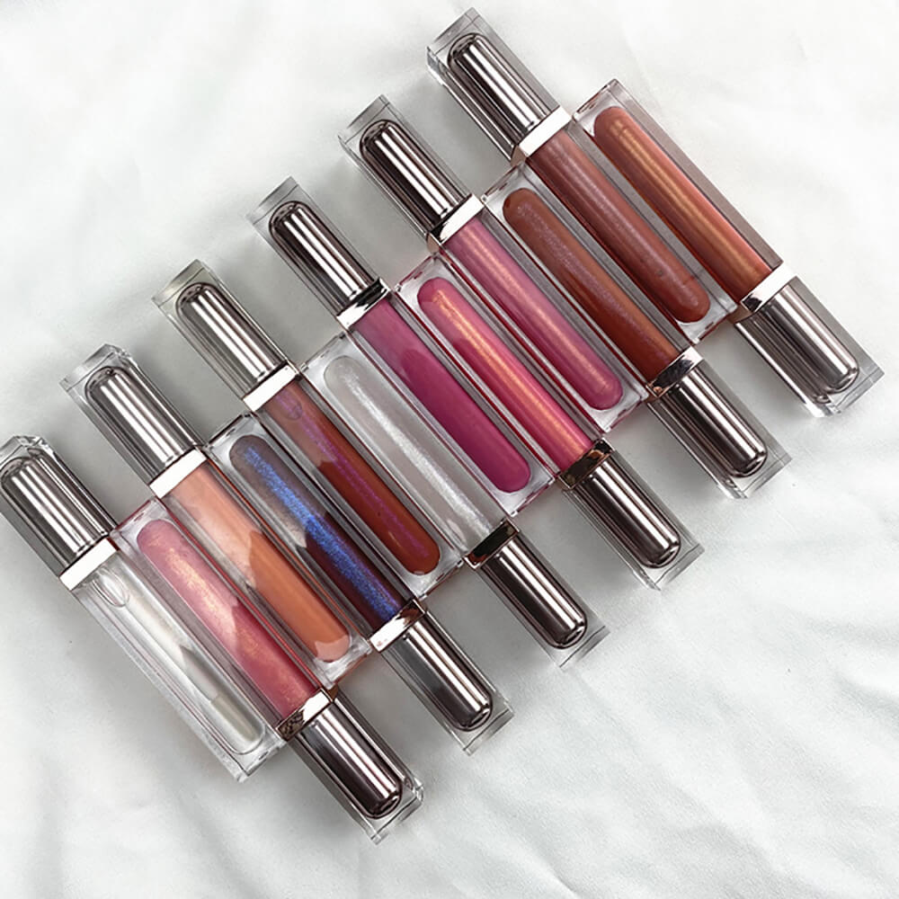 29 color lip gloss dark color nude high pigmented private label