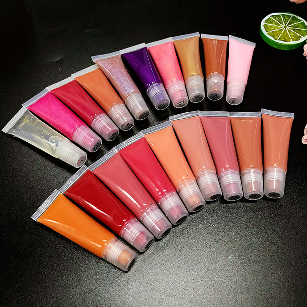 19 color jelly lip gloss nude lip plumping long lasting