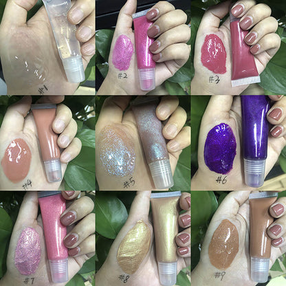 19 color jelly lip gloss nude lip plumping long lasting