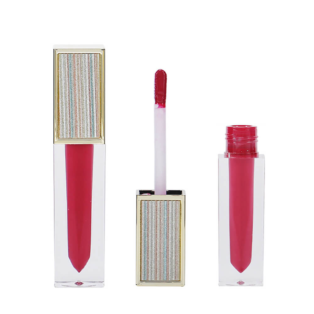 20 color lip gloss nude high pigmented diamond tube