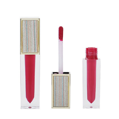 20 color lip gloss nude high pigmented diamond tube