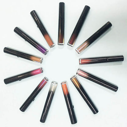 13 color lip gloss shimmer high pigmented gradient tube