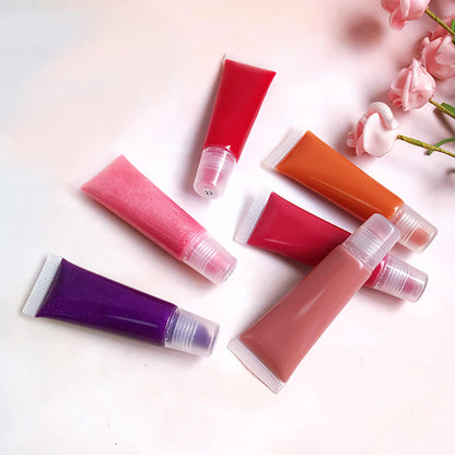 19 color jelly lip gloss nude lip plumping long lasting